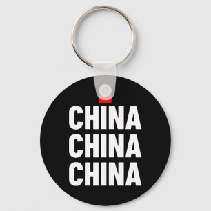 China China China Trump Key Ring