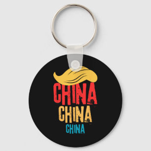 China China China Trump Recession 2025  Key Ring