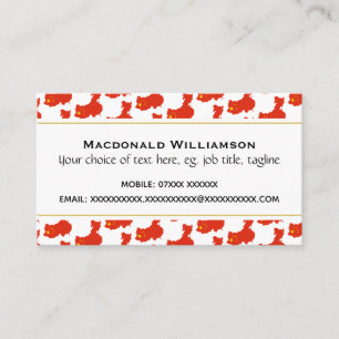 CHINA Christian Scripture John 3:16 Business Card