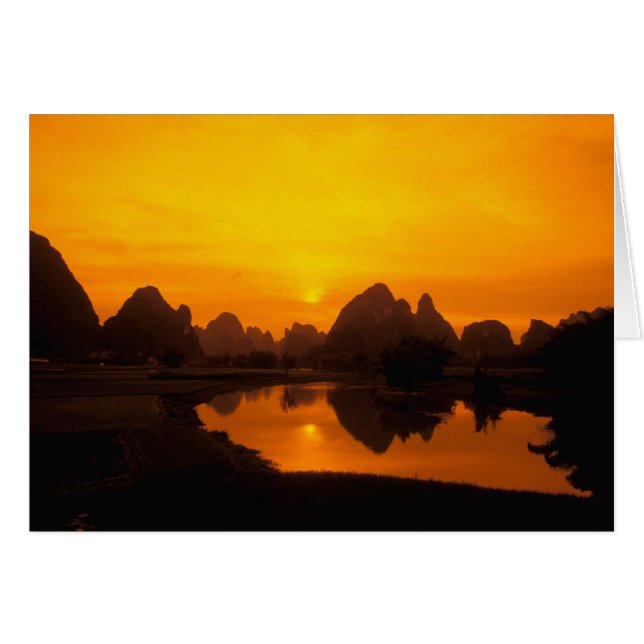 China. Colourful China. Beautiful Li river. (Front Horizontal)