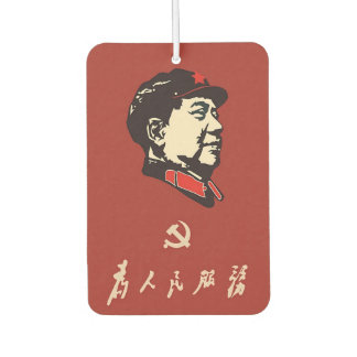 China, Communism, Chairman Mao Zedong Car Air Freshener