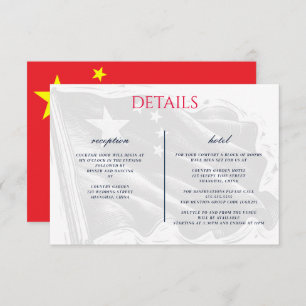 China Couple Enclosure Card