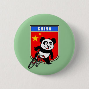 China Cycling China 6 Cm Round Badge