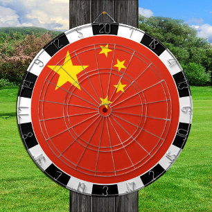 China Dartboard & Chinese Flag / game board