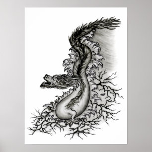 China-Drache Poster