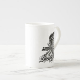 China-Dragon Bone China Mug