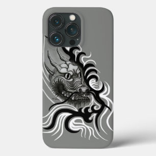 China Dragon in Tattoostyle iPhone 13 Pro Case