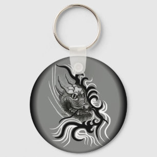 China Dragon in Tattoostyle Key Ring