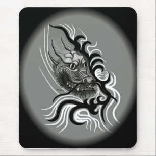 China Dragon in Tattoostyle Mouse Mat