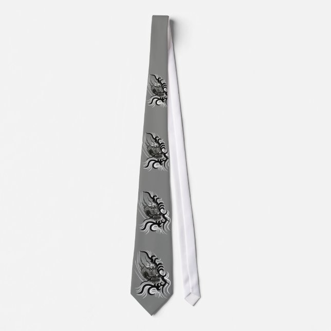 China Dragon in Tattoostyle Tie (Front)