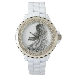 China Dragon in Tattoostyle Watch