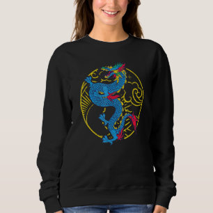 China Fantasy Creature Mythical Asian Animal Chine Sweatshirt
