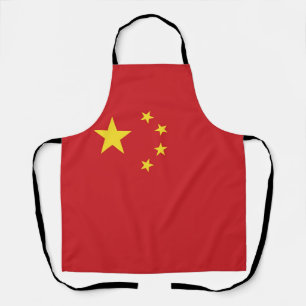 China flag apron