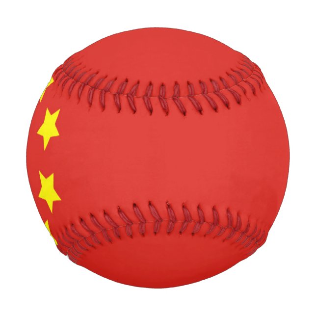 China Flag Baseball (Front)