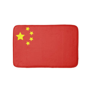 China Flag Bath Mat