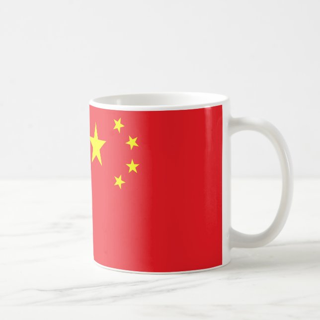 China Flag Ceramic Mug (Right)