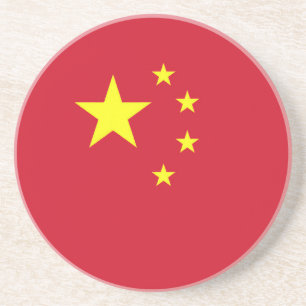 China flag coaster