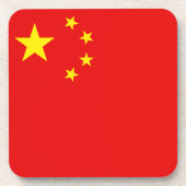 China Flag Coaster (Front)