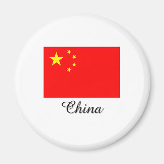 China Flag Design Magnet