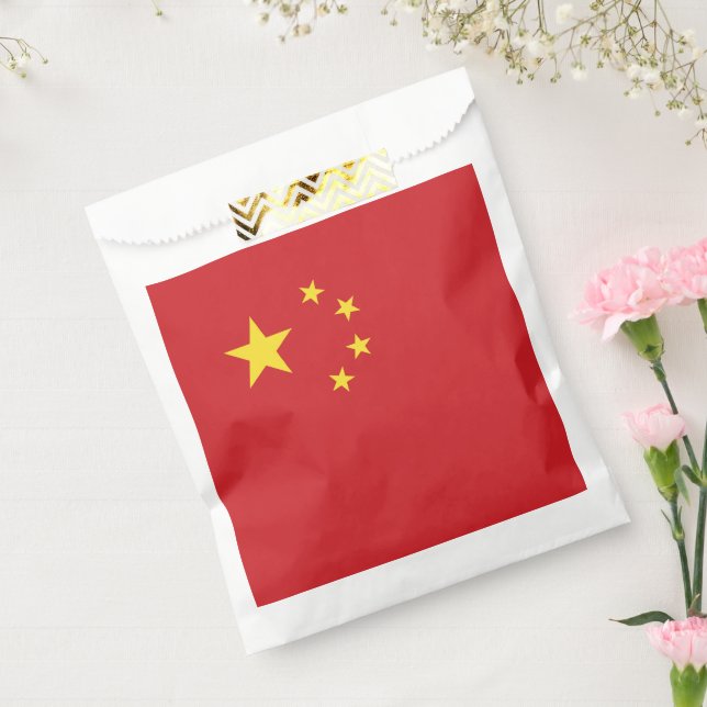 China flag favour bags (Sealed)