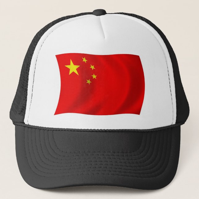 China Flag Hat (Front)
