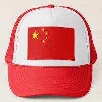 China Flag Hat