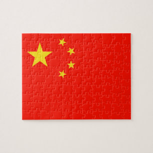 China Flag - High Quality Jigsaw Puzzle