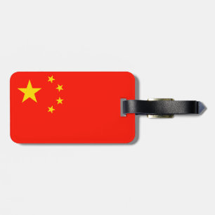 China Flag High Quality Luggage Tag