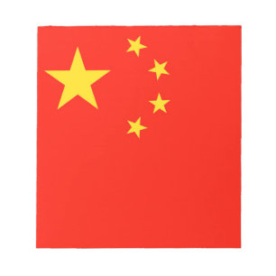 China Flag - High Quality Notepad