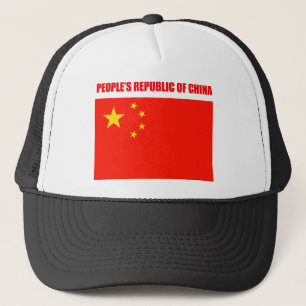 China Flag High Quality Trucker Hat