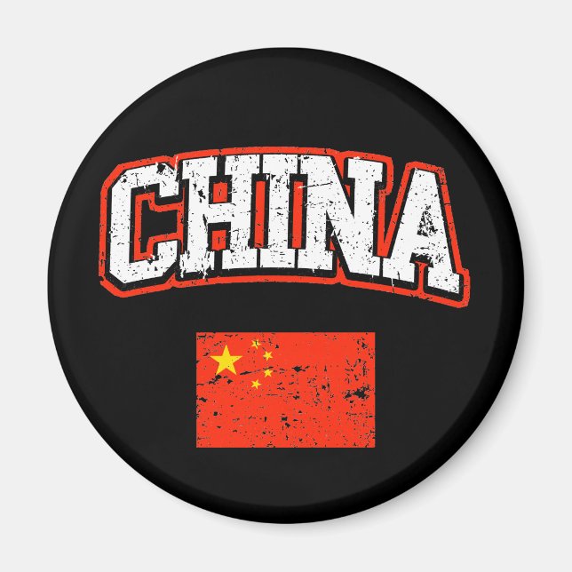 China Flag Magnet (Front)
