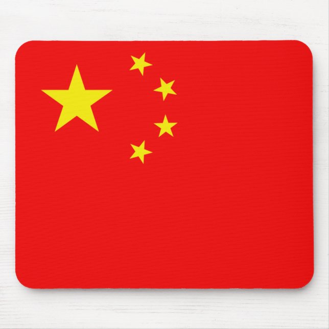 China Flag Mouse Mat (Front)