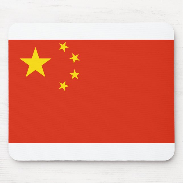 China Flag Mouse Mat (Front)