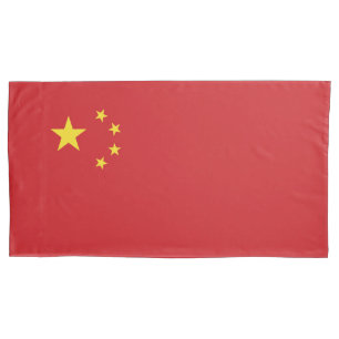 China flag pillowcase