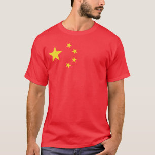 China Flag Stars Patriotic Chinese New Year T-Shirt