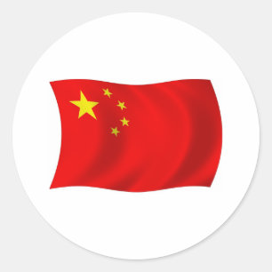 China Flag Sticker