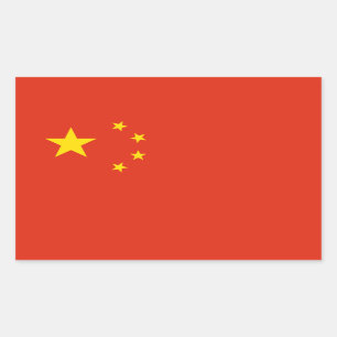 China Flag Sticker