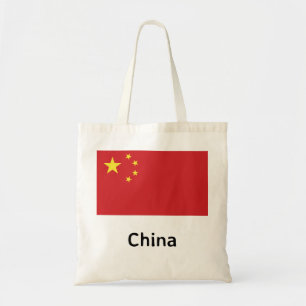 China Flag Tote Bag