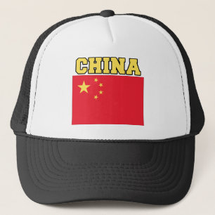 China Flag Trucker Hat