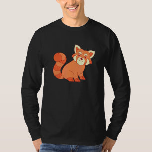China Forest Wildlife Animal Cute Red Panda T-Shirt