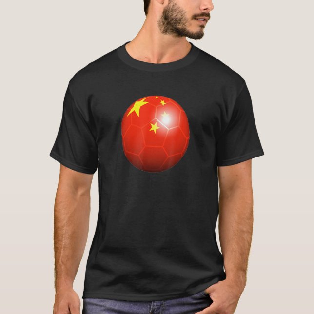 China Futbol Flag T-Shirt (Front)