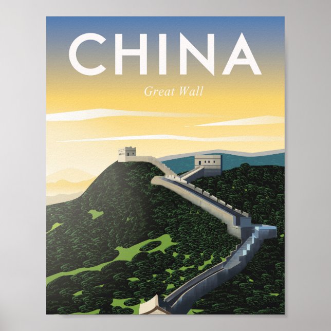 China  Great Wall of China Poster (Front)