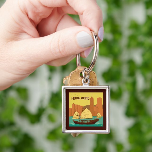 China | Hong Kong Key Ring (Hand)