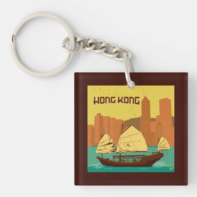 China | Hong Kong Key Ring (Front)