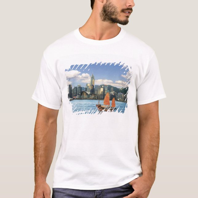 China; Hong Kong; Victoria Harbour; Harbour; A T-Shirt (Front)