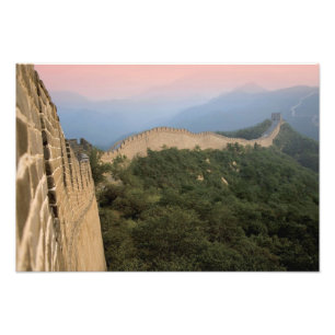 China, Huairou County, Mutianyu section of The 2 Photo Print