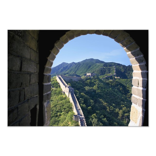 China, Huairou County, Mutianyu section of The Photo Print (Front)