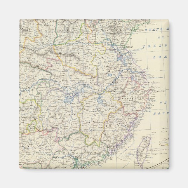 China, Japan Magnet (Front)