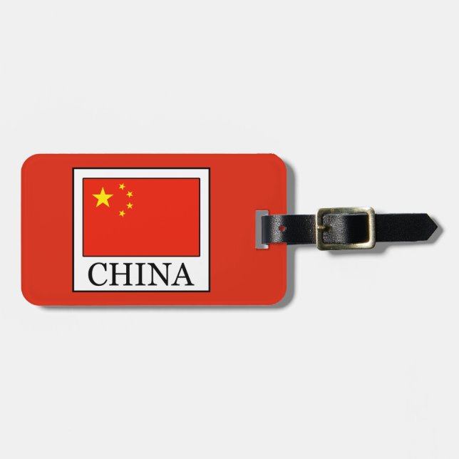 China Luggage Tag (Front Horizontal)