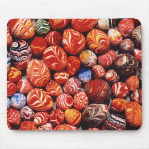China, Ming Tombs, Painted Glass Souvenirs Mouse Mat